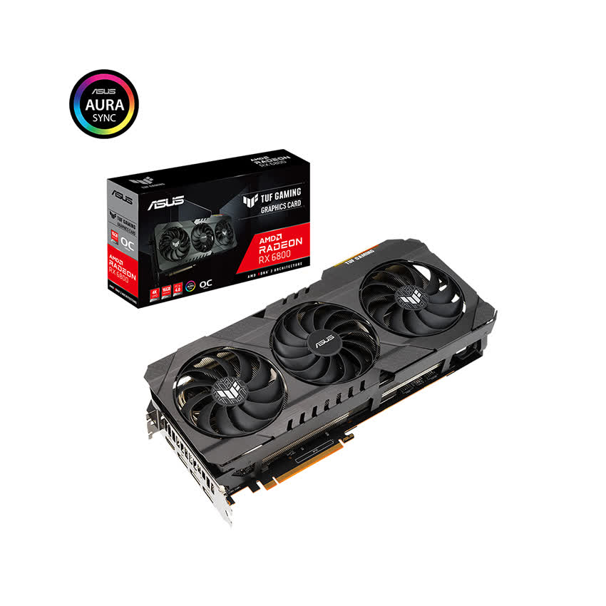 Card màn hình ASUS TUF-RX 6800-O16G-GAMING