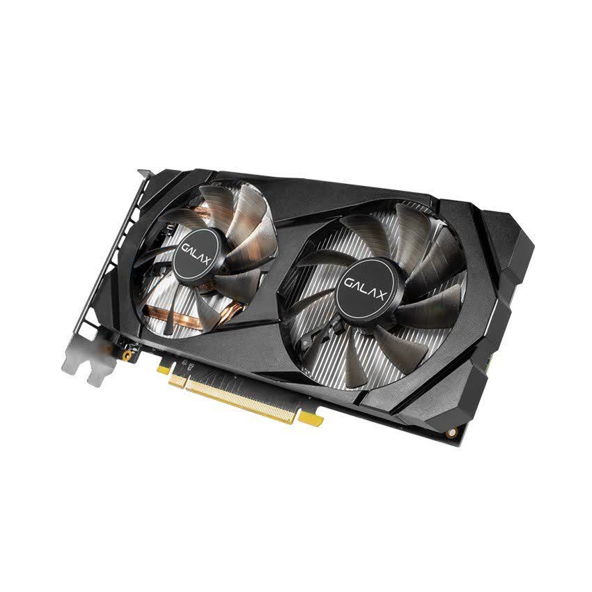 Card màn hình GALAX RTX 2060 (1 Click OC)-6GB (26NRL7HPX7OC) - (6GB GDDR6, 192-bit, DVI+HDMI+DP, 1x8-pin) 