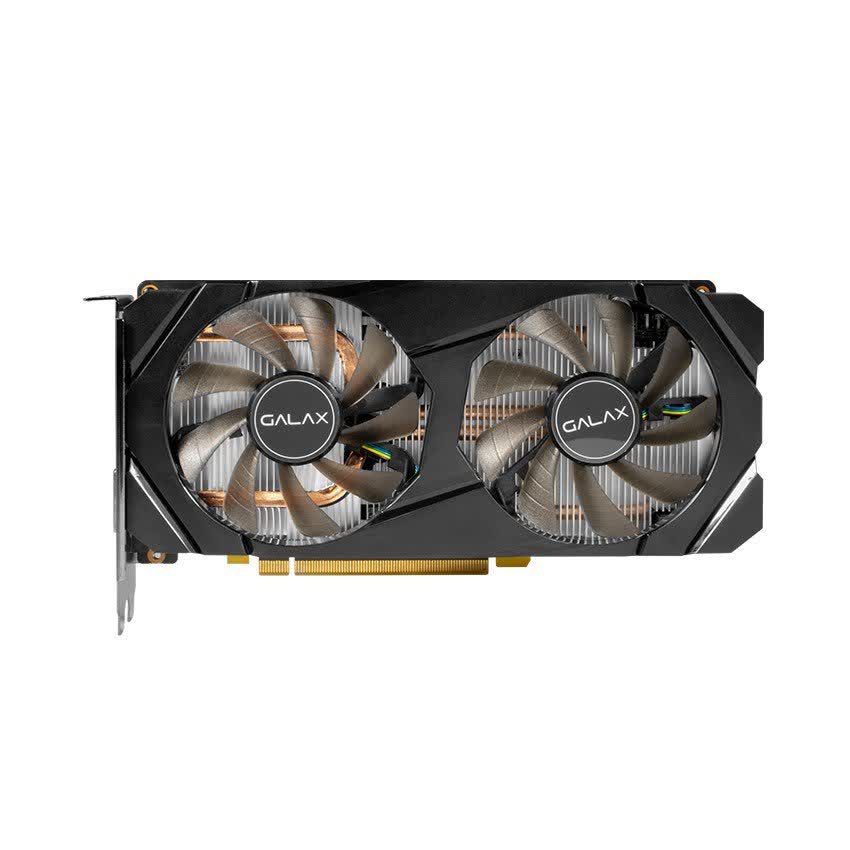 Card màn hình GALAX RTX 2060 (1 Click OC)-6GB (26NRL7HPX7OC) - (6GB GDDR6, 192-bit, DVI+HDMI+DP, 1x8-pin) 