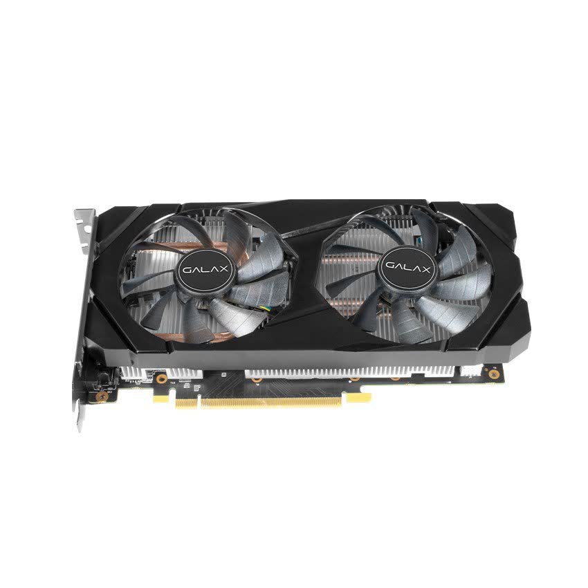 Card màn hình GALAX RTX 2060 (1 Click OC)-6GB (26NRL7HPX7OC) - (6GB GDDR6, 192-bit, DVI+HDMI+DP, 1x8-pin) 