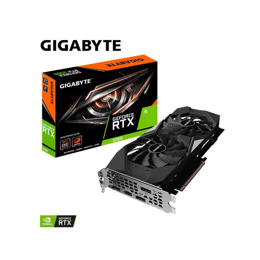 Card màn hình GIGABYTE RTX 2060 WF2OC - 6GD