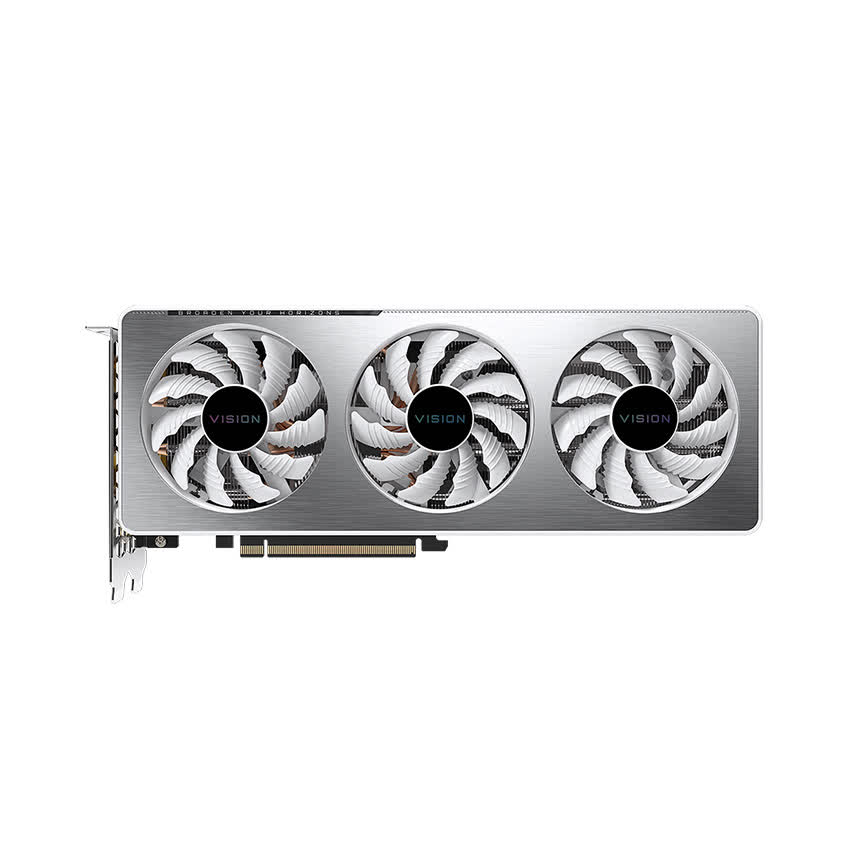 Card màn hình Gigabyte RTX 3060 Ti VISION OC-8GD (8GB GDD6, 256-bit, HDMI +DP, 1x8-pin+1x6-pin)