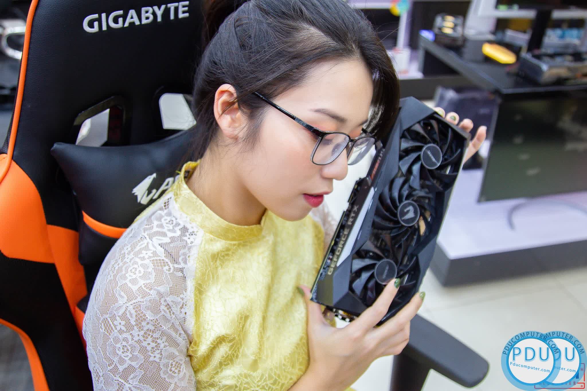 Card màn hình Gigabyte RTX 3070 AORUS MASTER - 8GD (8GB GDD6, 256-bit, HDMI +DP, 2x8-pin)