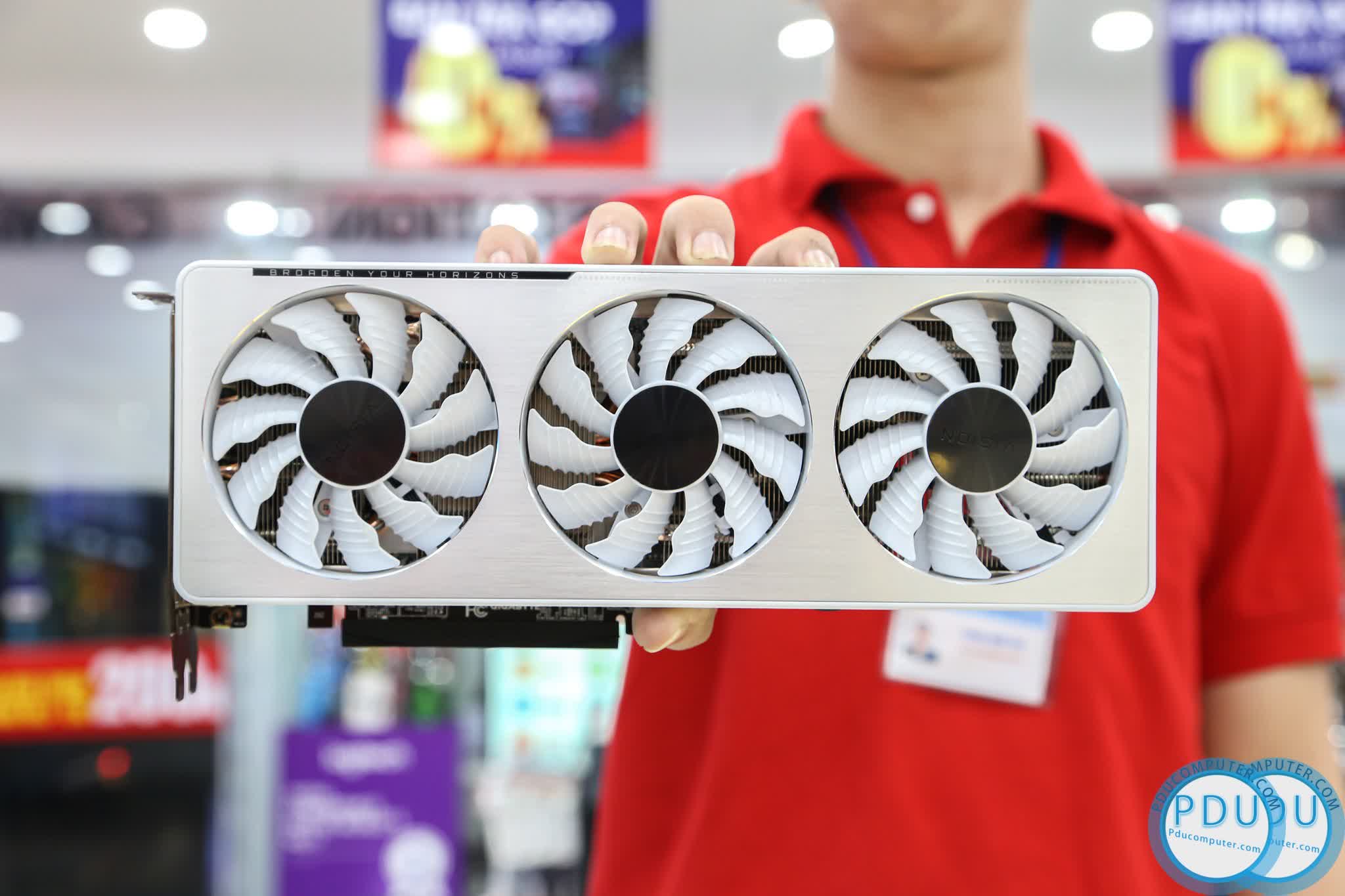 Card màn hình Gigabyte RTX 3070 VISION OC - 8GD (8GB GDD6, 256-bit, HDMI +DP, 1x8-pin+6x1-pin)