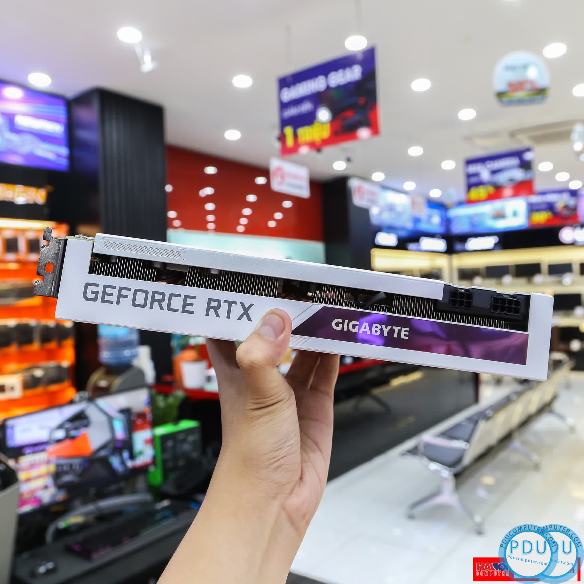 Card màn hình Gigabyte RTX 3070 VISION OC - 8GD (8GB GDD6, 256-bit, HDMI +DP, 1x8-pin+6x1-pin)