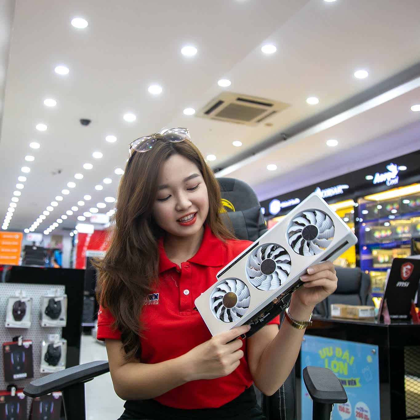 Card màn hình Gigabyte RTX 3090 VISION OC (24GB GDD6X, 384-bit, HDMI +DP, 2x8-pin)