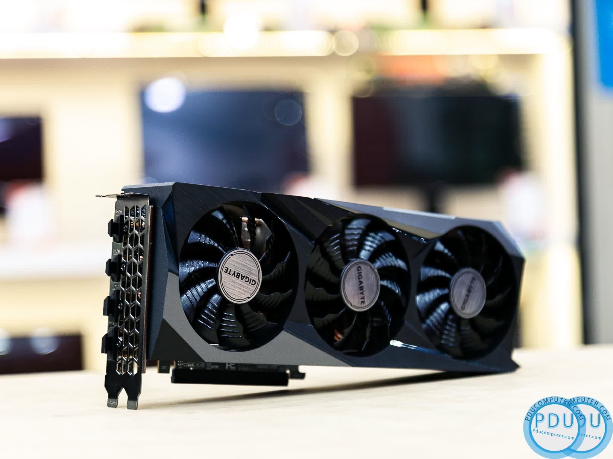 Card màn hình Gigabyte RX 6800 GAMING OC (16GB GDDR6, 256-bit, HDMI+DP, 2x8-pin)