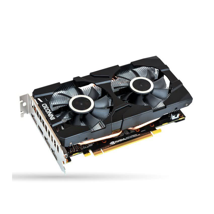 Card màn hình INNO3D GeForce GTX 1660 Ti TWIN X2 (6GB GDDR6, 192-bit, HDMI+DP, 1x8-pin)