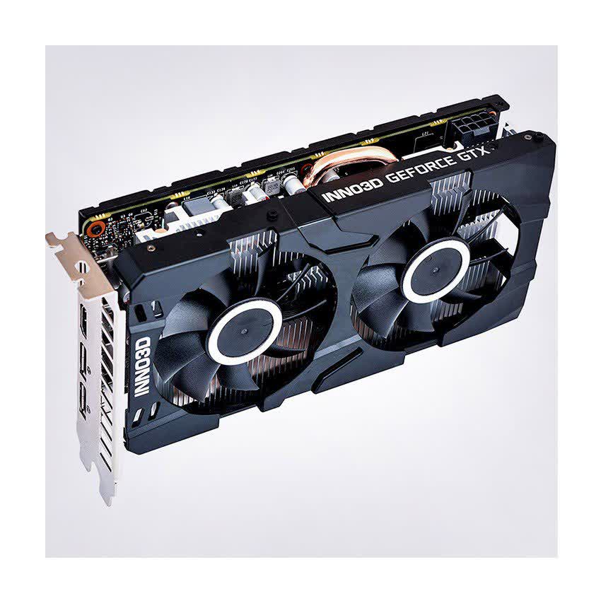 Card màn hình INNO3D GeForce GTX 1660 Ti TWIN X2 (6GB GDDR6, 192-bit, HDMI+DP, 1x8-pin)