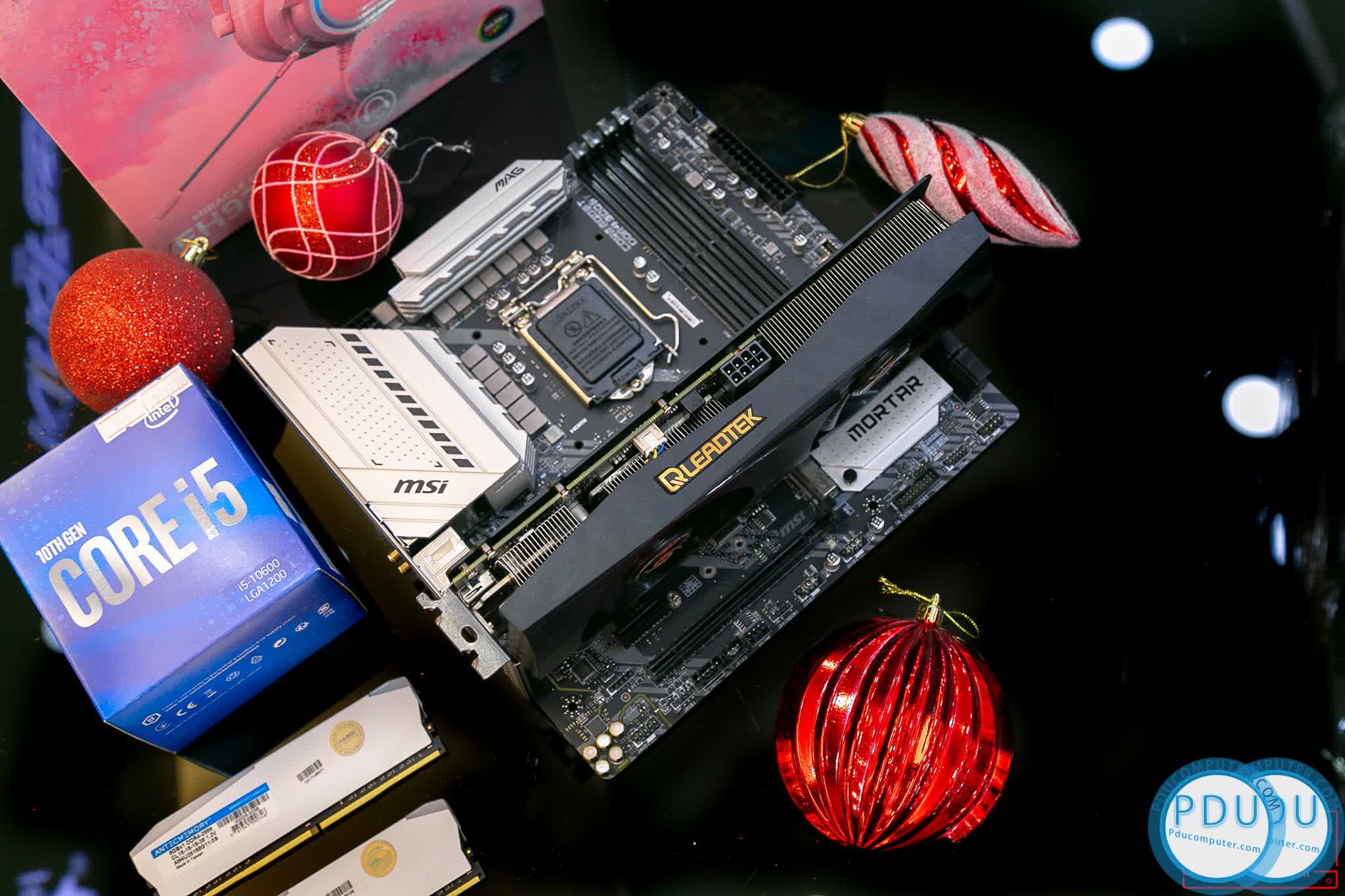 Card màn hình LEADTEK WinFast RTX 3060 Ti HURRICANE (8GB GDDR6, 256-bit, HDMI +DP, 1x8-pin)