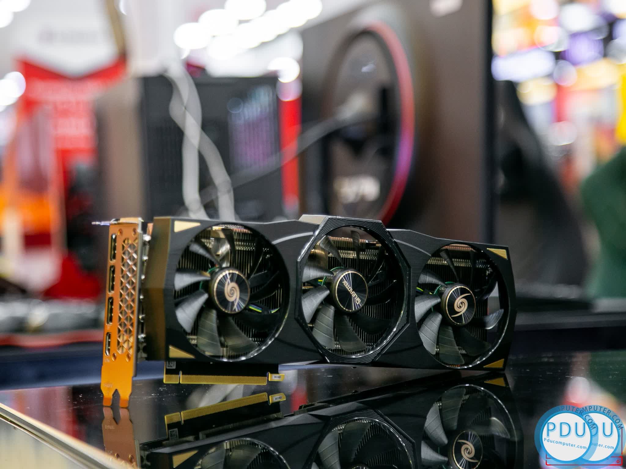 Card màn hình LEADTEK WINFAST RTX 3080 10GB Hurricane (10GB GDDR6X, 320-bit, HDMI+DP, 2x8-pin)