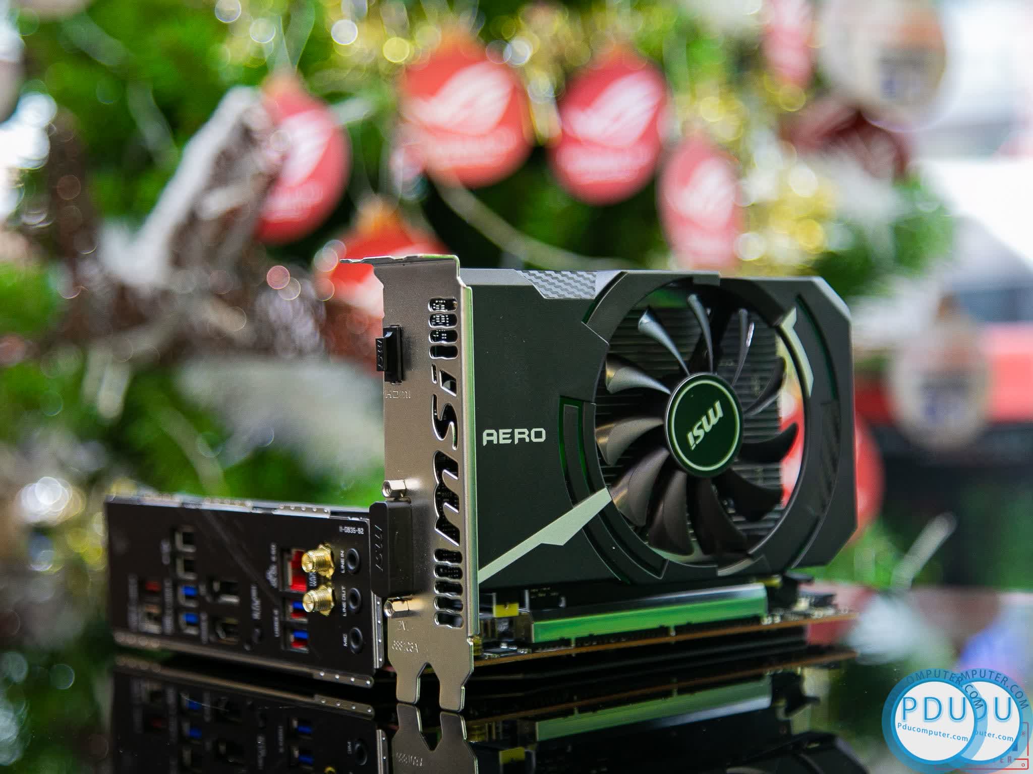 Card màn hình MSI GT 1030 AERO ITX OC (2GB GDDR5, 64-bit, DVI+HDMI)