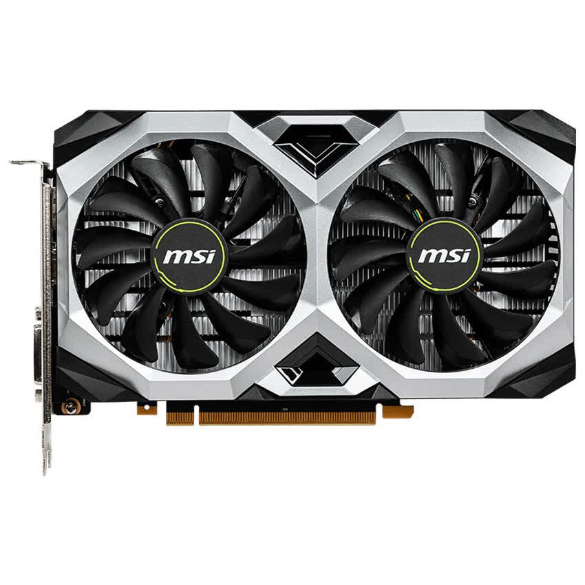Card màn hình MSI GTX 1660 VENTUS XS OCV1 (6GB GDDR6, 128-bit, HDMI+DP, 1x8-pin)