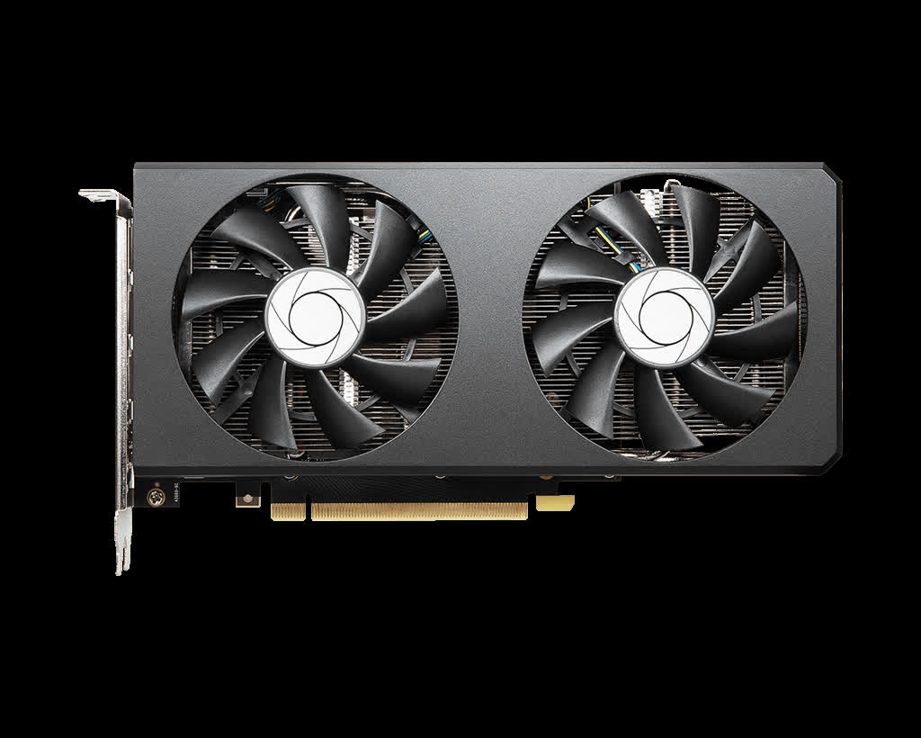 Card màn hình MSI RTX 3060 Ti TWIN FAN OC-8GB