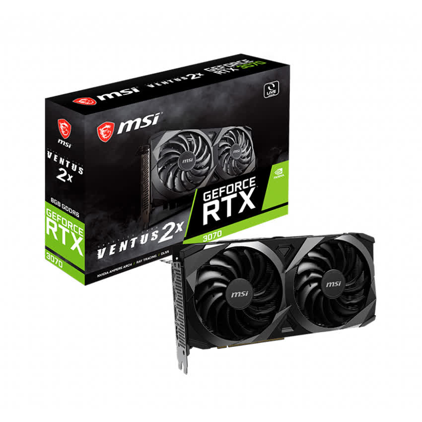 Card màn hình MSI RTX 3070 VENTUS 2X OC 8G
