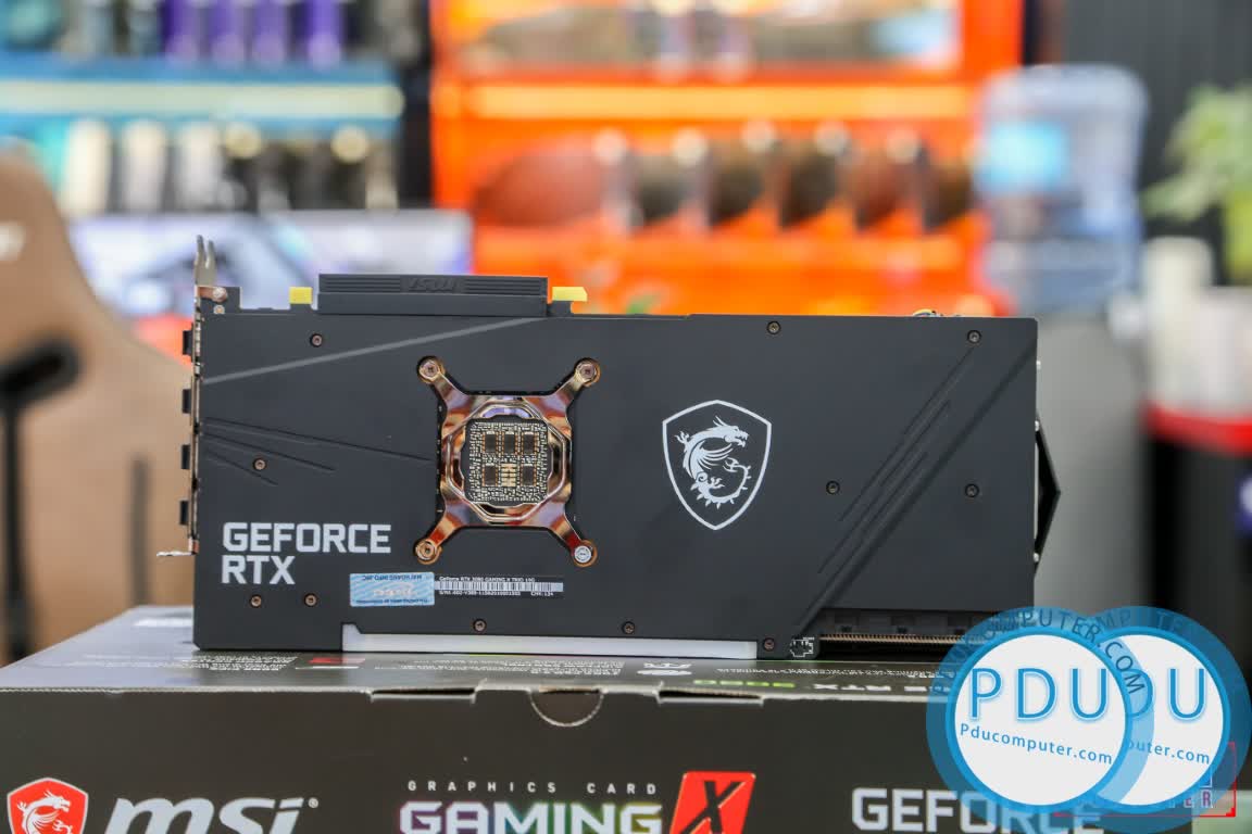 Card màn hình MSI RTX 3080 GAMING X TRIO 10G (10GB GDDR6X, 320-bit, HDMI +DP, 3x8-pin)