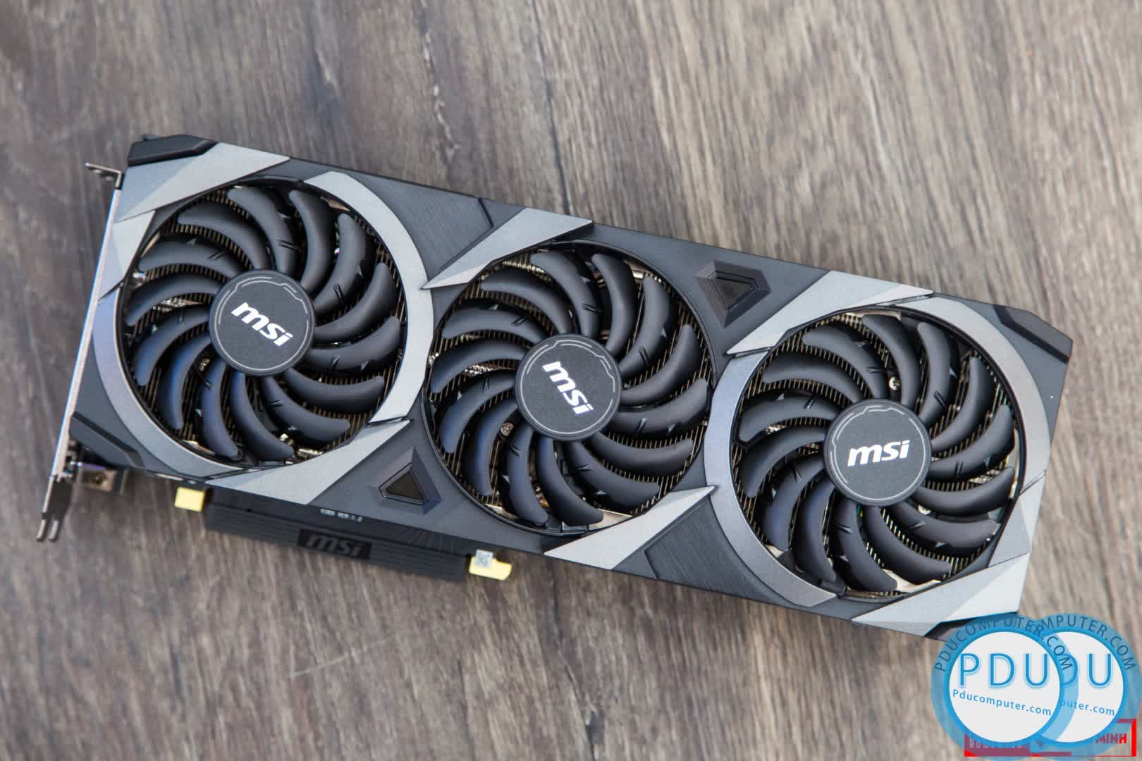 Card màn hình MSI RTX 3080 VENTUS 3X OC 10G (10GB GDDR6X, 320-bit, HDMI +DP, 2x8-pin)