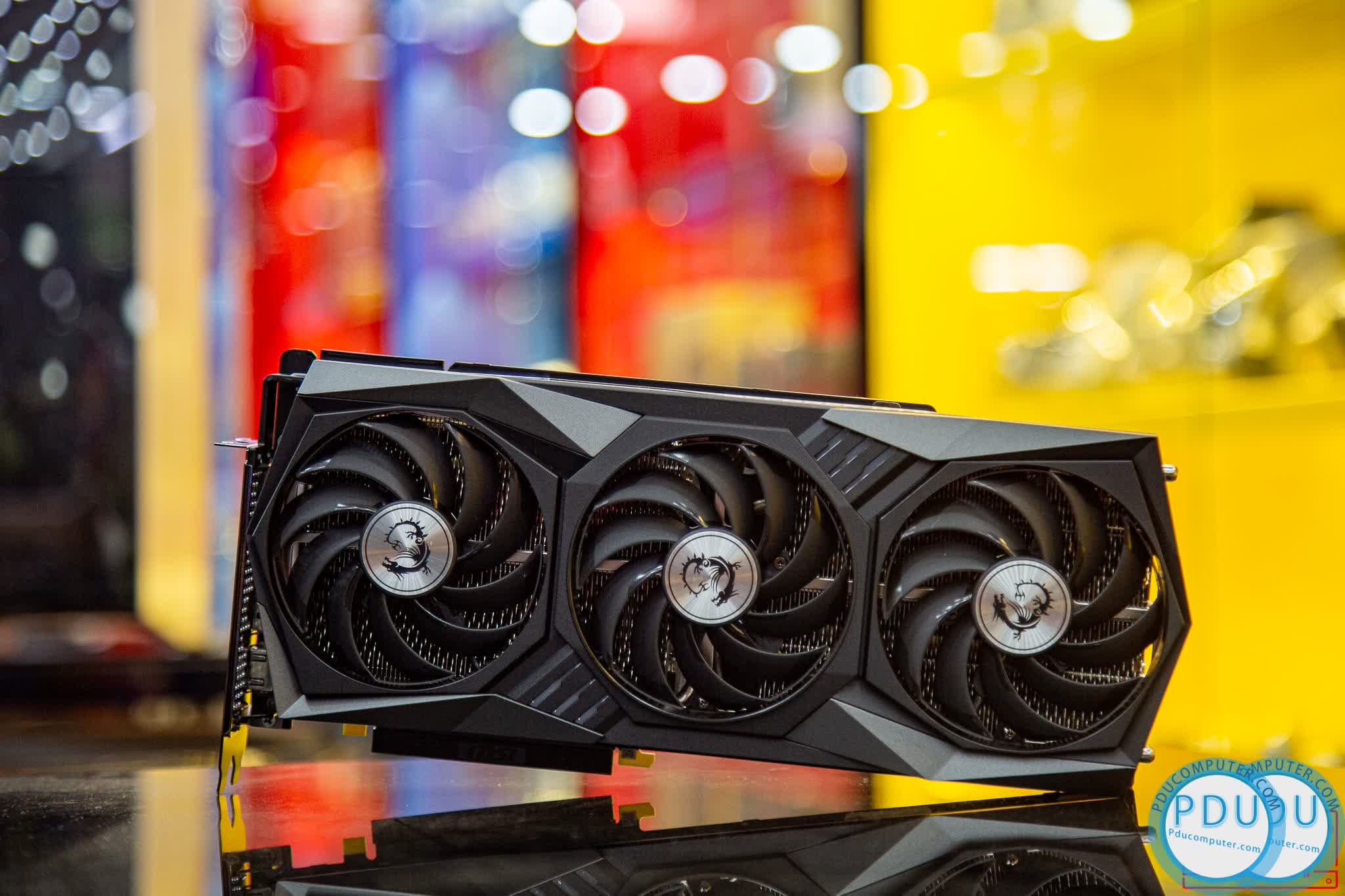 Card màn hình MSI RTX 3090 GAMING X TRIO 24G (24GB GDDR6X, 384-bit, HDMI +DP, 3x8-pin)