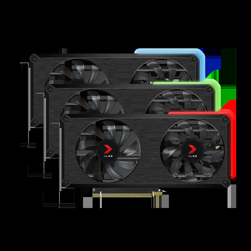 Card màn hình PNY RTX 3060 Ti 8GB XLR8 Gaming REVEL EPIC-X RGB 
