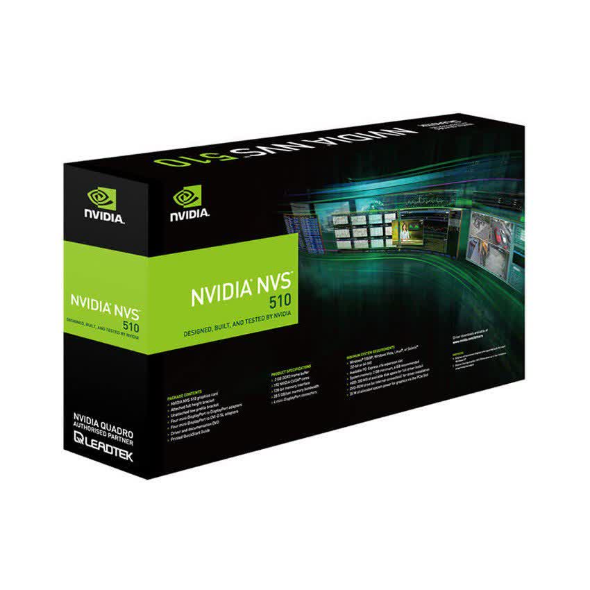 VGA Card LEADTEK nvidia NVS 510 2GB DDR3