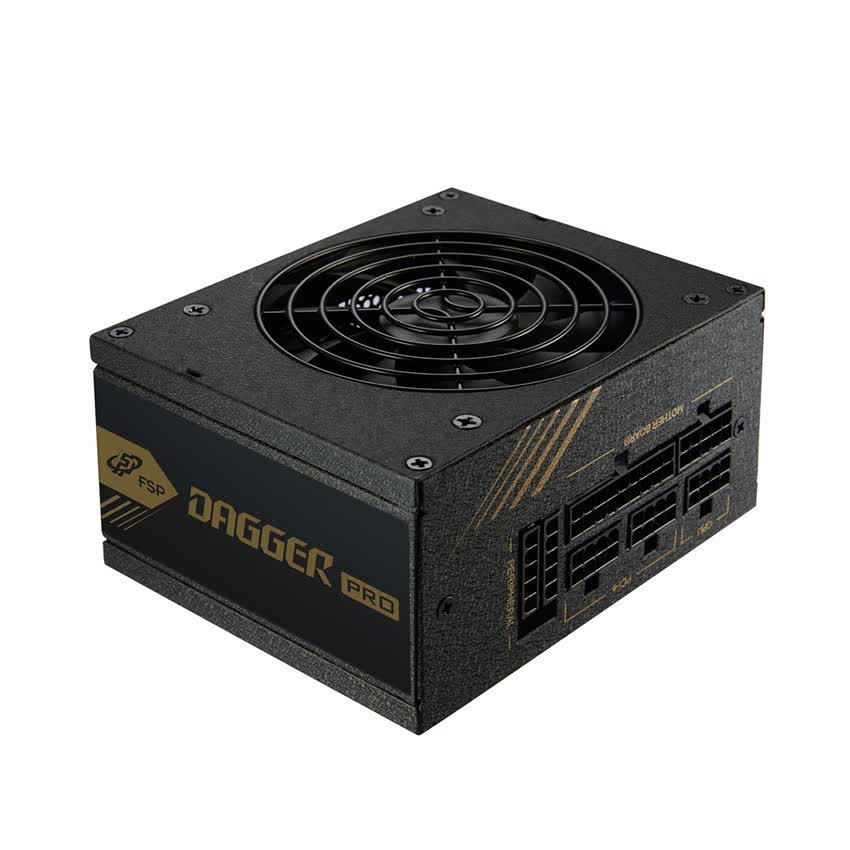 FSP Power Supply DAGGER PRO Series Model SDA2-650 - Active PFC (80 Plus Gold/Full Modular/Màu Đen/SFX)