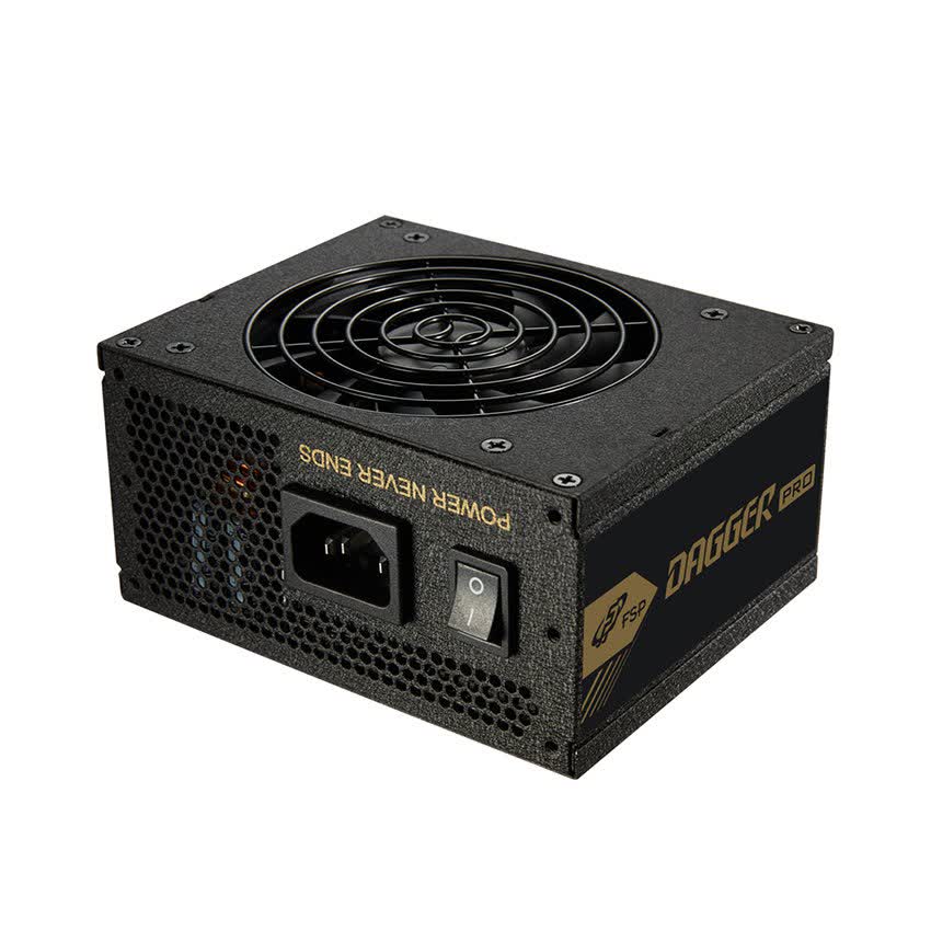 FSP Power Supply DAGGER PRO Series Model SDA2-650 - Active PFC (80 Plus Gold/Full Modular/Màu Đen/SFX)