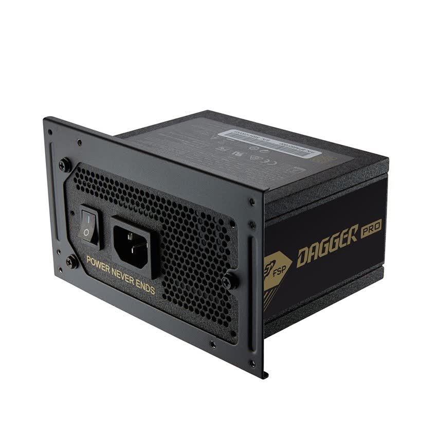 FSP Power Supply DAGGER PRO Series Model SDA2-650 - Active PFC (80 Plus Gold/Full Modular/Màu Đen/SFX)
