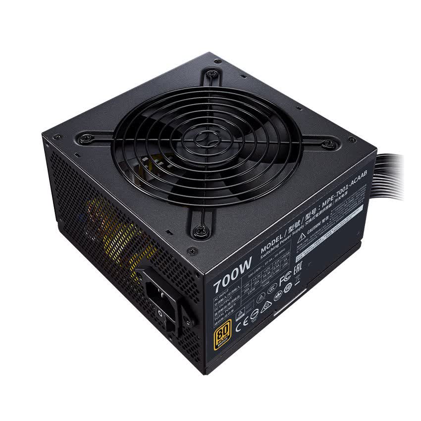 Nguồn Cooler Master MWE Bronze V2 700w (80 Plus Bronze/Màu Đen)