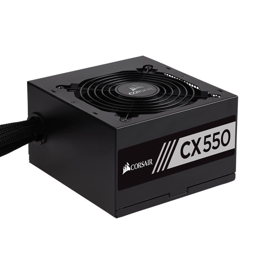 Nguồn Corsair CX550 550W (80 Plus Bronze / Màu Đen)