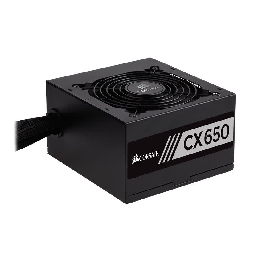 Nguồn Corsair CX650 650W (80 Plus Bronze / Màu Đen)