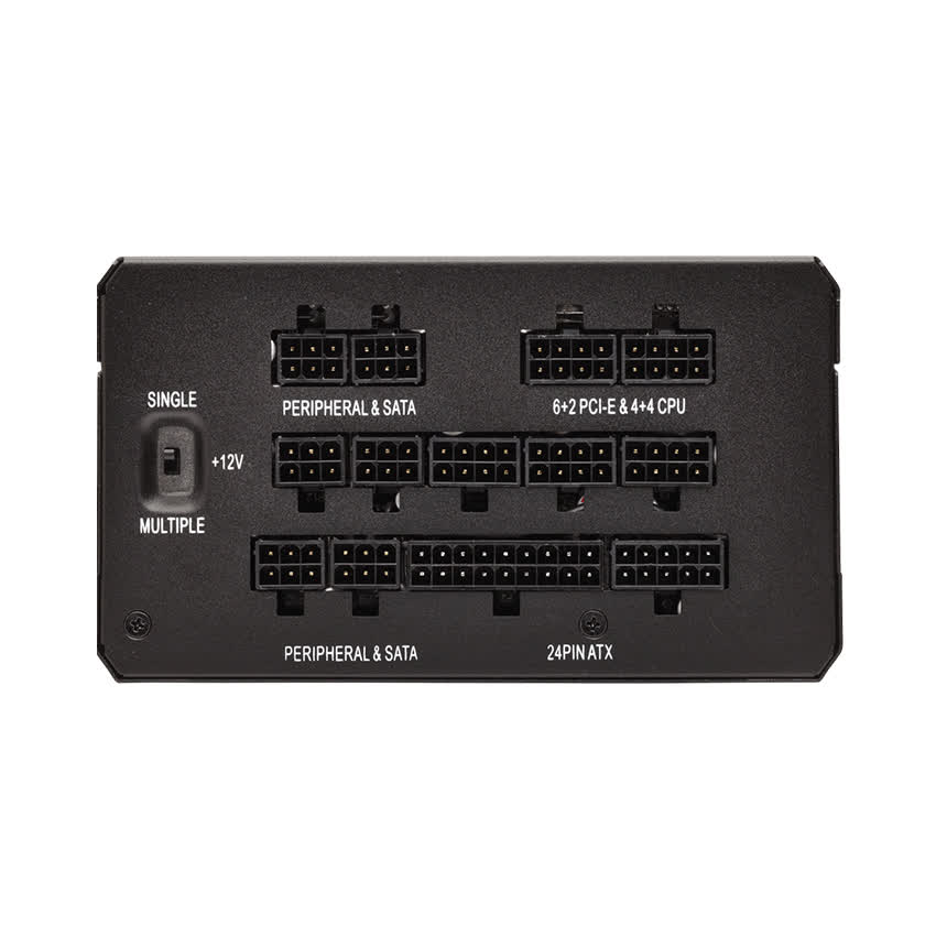 Nguồn Corsair HX850 850W (80 Platinum/Màu Đen/Full Modul)