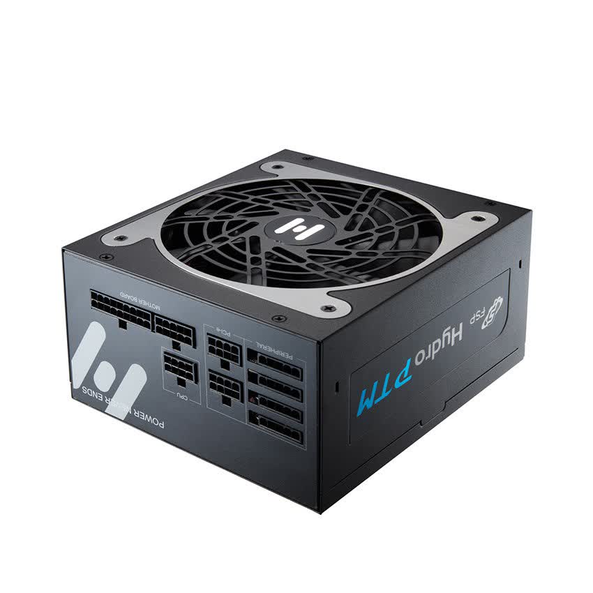 Nguồn FSP Power Supply HYDRO PTM Series Model HPT650M Active PFC (92 Plus Platinum/Full Modular /Micro ATX/Màu Đen)