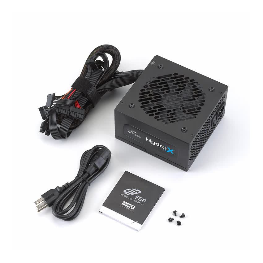 Nguồn FSP Power Supply HYDRO X Series HGX450 Active PFC (80 Plus Gold/Màu Đen)