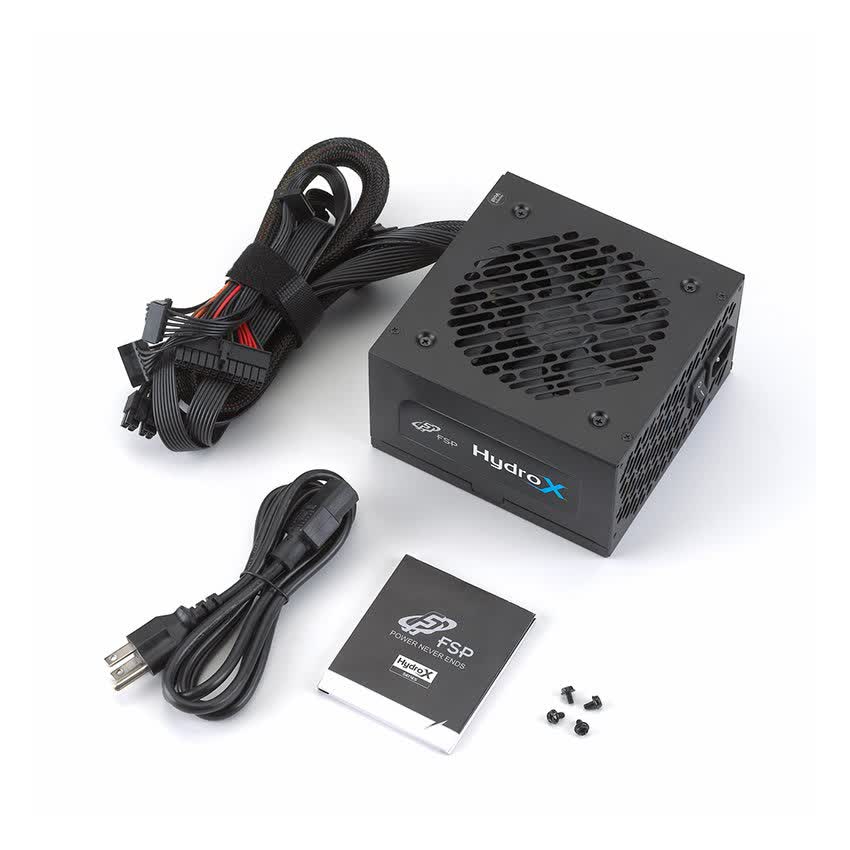 Nguồn FSP Power Supply HYDRO X Series HGX650 Active PFC (80 Plus Gold/Màu Đen)