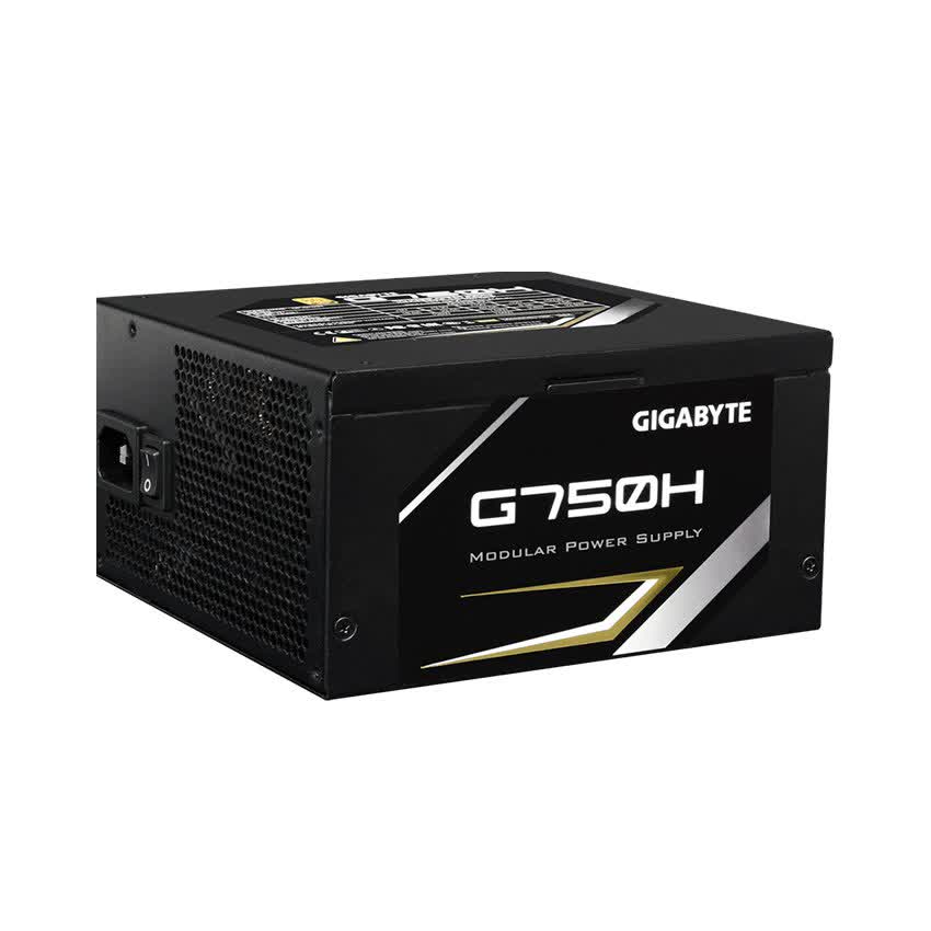 Nguồn Gigabyte G750H 750W (80Plus Gold/Semi Modular/Màu Đen)