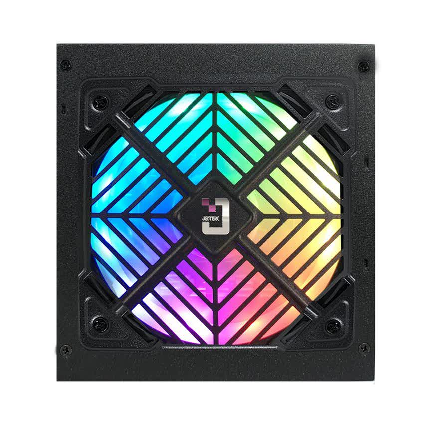 Nguồn Jetek P600 600W (Màu Đen/Led RGB )