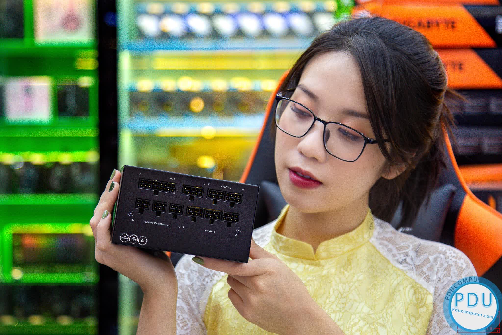 Nguồn máy tính Gigabyte GP- P750GM 750W (80 Plus Gold/Full Modular/Màu Đen)