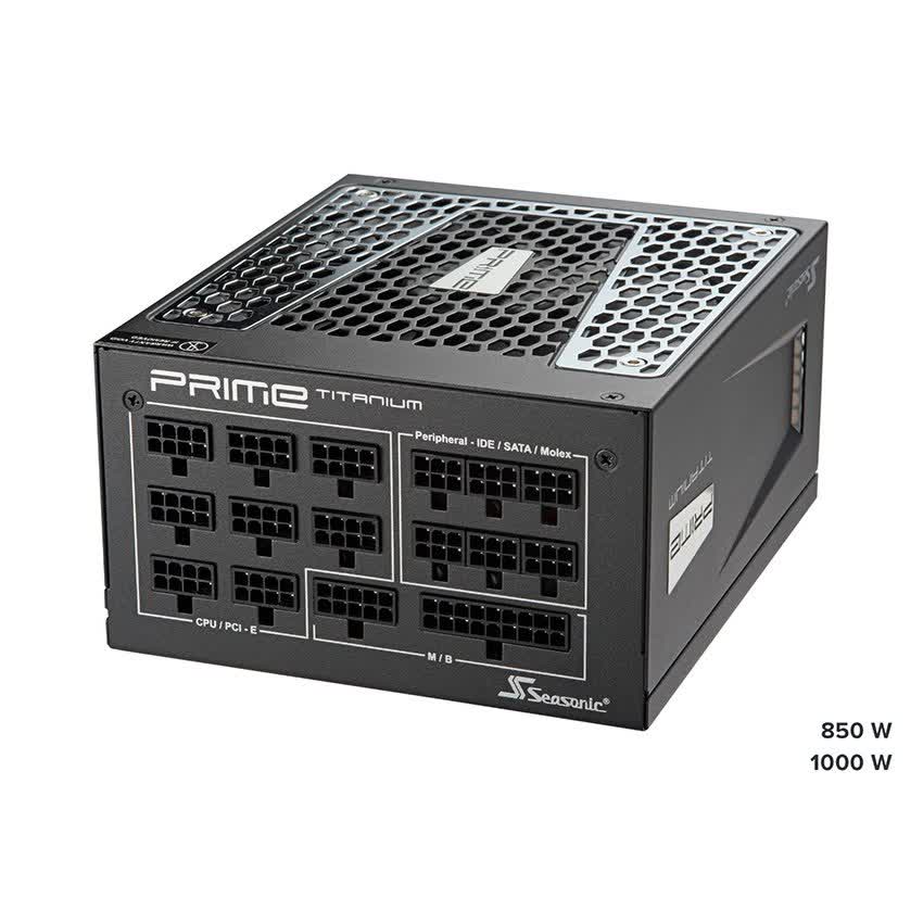 Nguồn SeaSonic PRIME ULTRA SSR 1000TR Active PFC F3 1000W (80 Plus Titanium/Full Modular/Màu Đen)