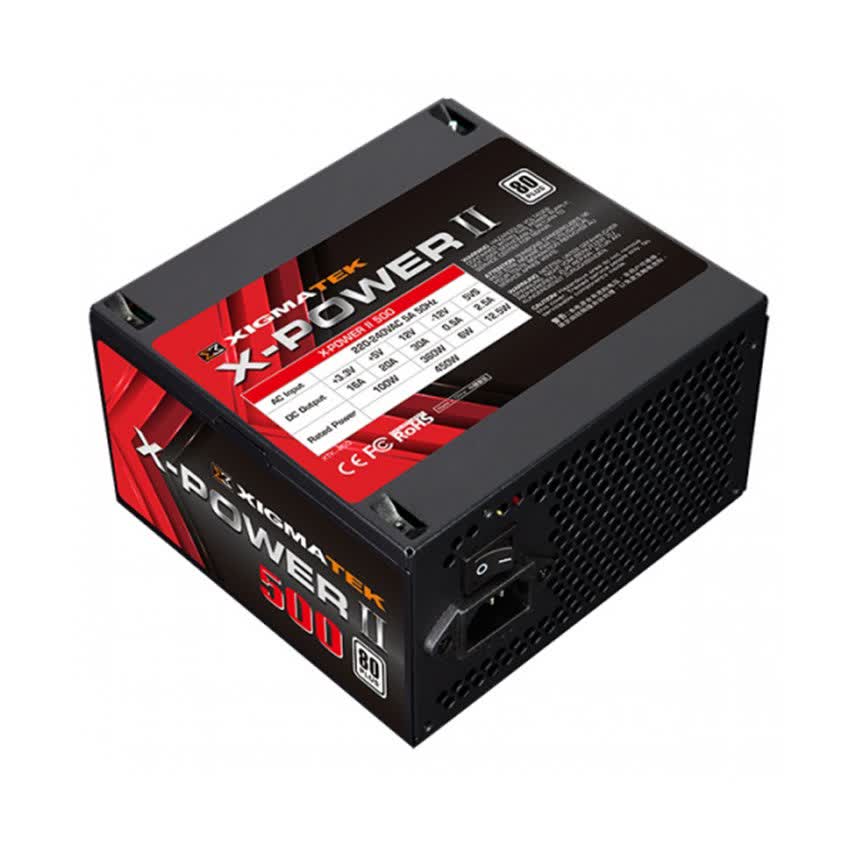 Nguồn Xigmatek X-POWER II 500 450W (Màu Đen)