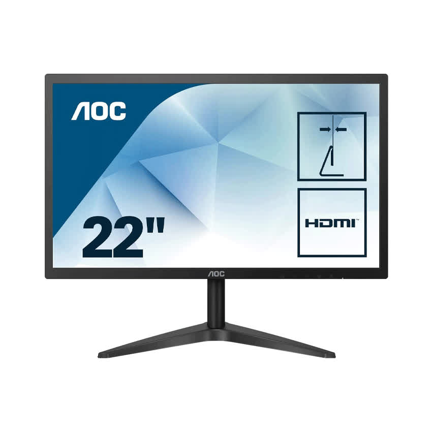 Màn hình AOC 22B1HS/74 (21.5 inch/FHD/IPS/VGA+HDMI/250cd/m²/60Hz/5ms)