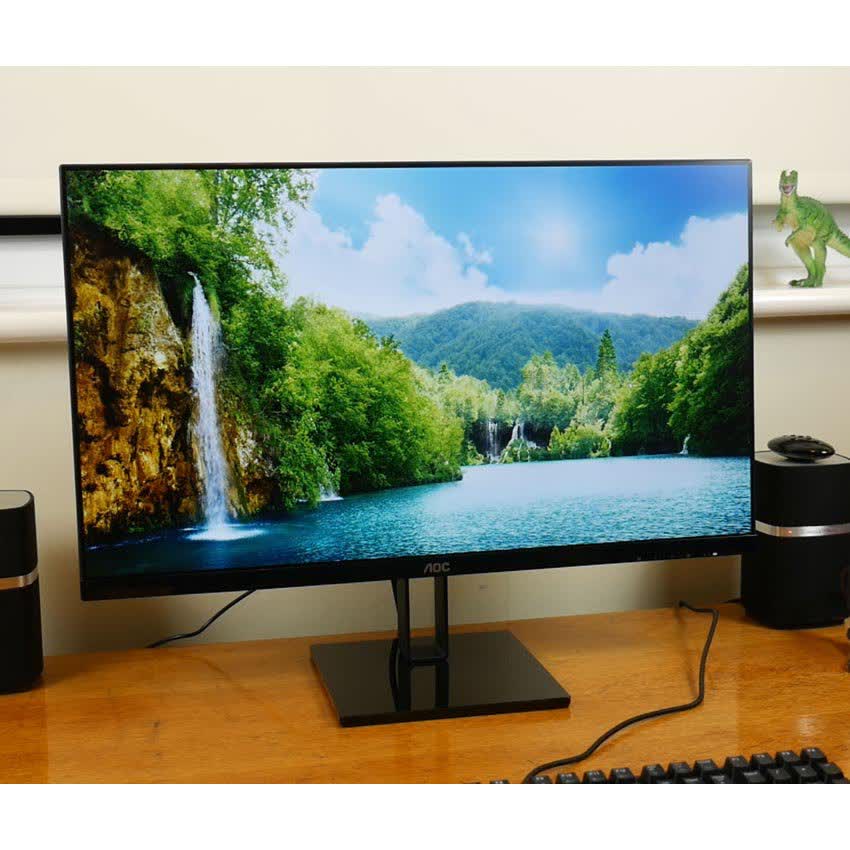 Màn hình AOC 27V2Q/74 (27 inch/ FHD/IPS/75Hz/5ms/250 nits/HDMI+DP)