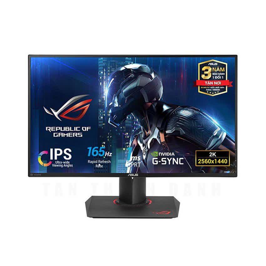 Màn hình Asus PG279QE (27 inch/2K/IPS/165Hz/4ms/350 nits/HDMI+DP+USB/GSync)