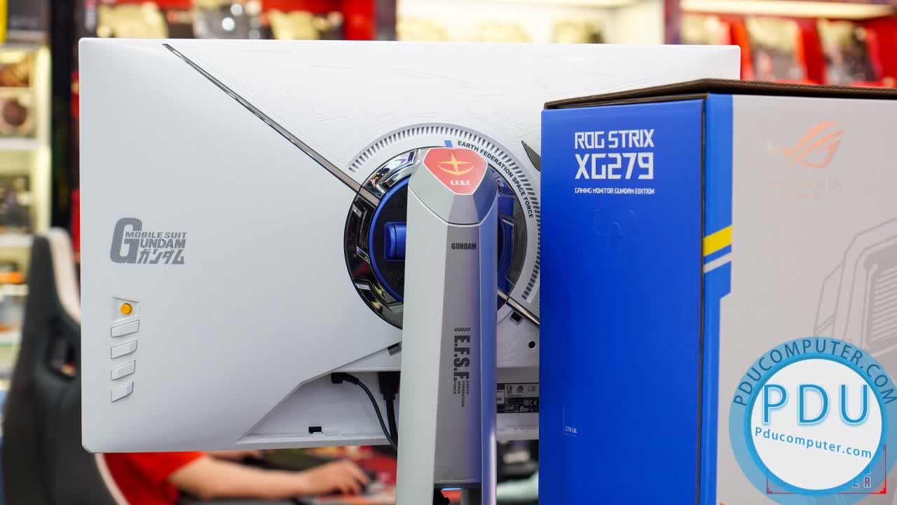 Màn hình Asus ROG Strix XG279Q-G Gundam Limited edition (27inch/2K/IPS/170Hz/1ms/400nits/HDMI+DP+USB/GSync)