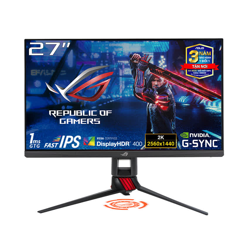 Màn hình Asus ROG XG279Q (27inch/2K/IPS/170Hz/1ms/400nits/HDMI+DP+USB)