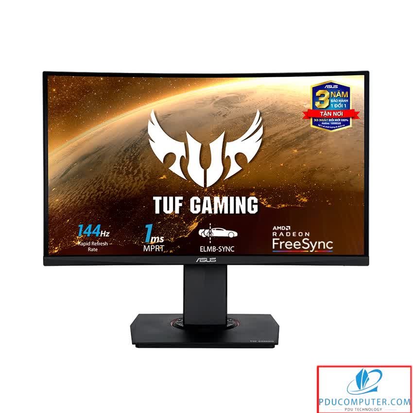 Màn hình Asus VG24VQ (23.8inch/FHD/IPS/144Hz/1ms/350nits/HDMI+DP+Audio)