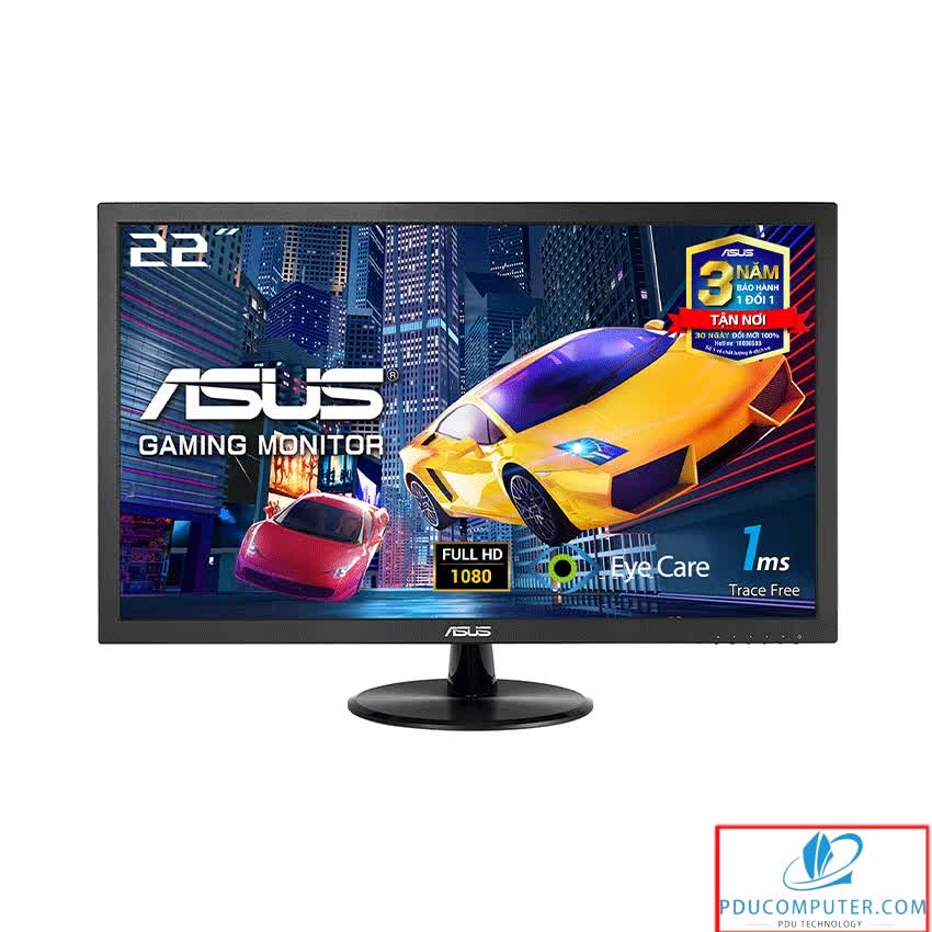 Màn hình Asus VP228HE (21.5inch/FHD/TN/60Hz/5ms/200nits/HDMI+VGA/Loa)