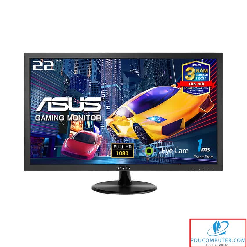 Màn hình Asus VP228NE (21.5 inch/FHD/200cd/m²/DVI+VGA/60Hz/1ms)