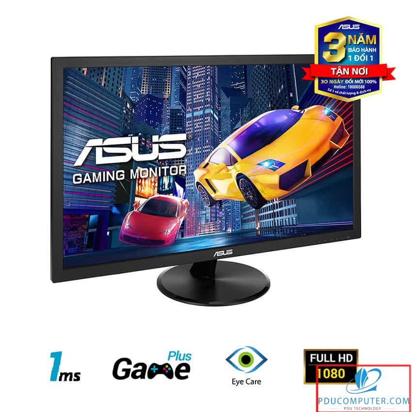 Màn hình Asus VP228NE (21.5 inch/FHD/200cd/m²/DVI+VGA/60Hz/1ms)