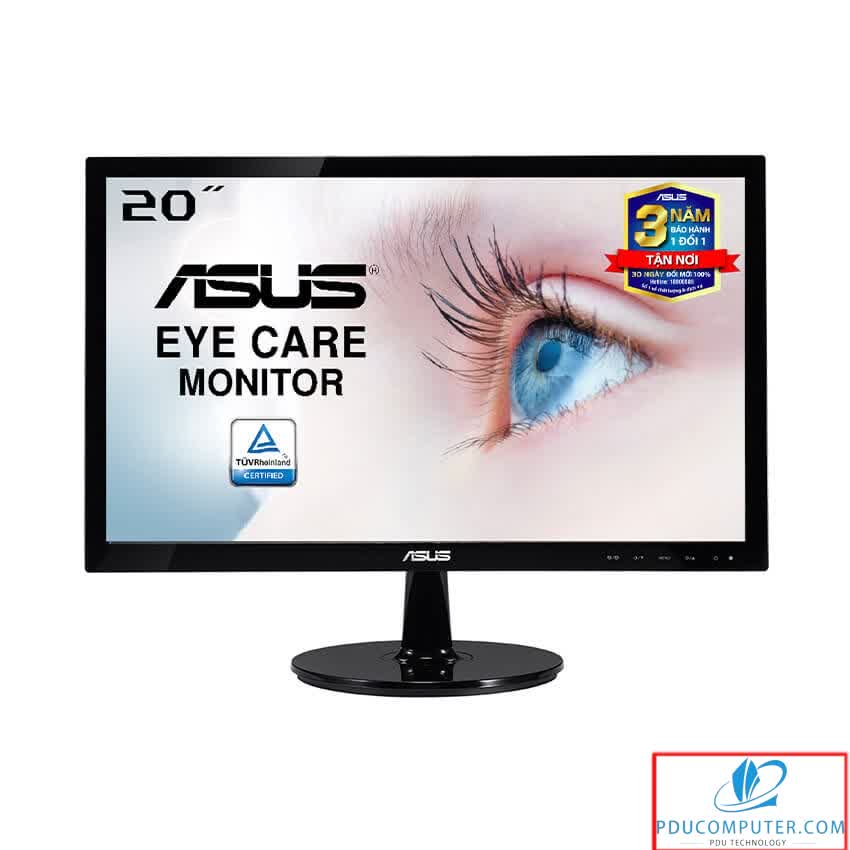 Màn hình Asus VS207DF (19.5 inch/HD/LED/200 cd/m²/VGA/60hz/5ms)