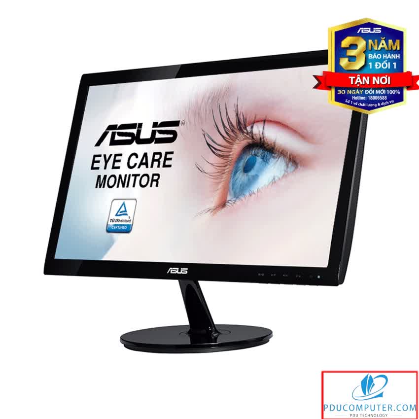 Màn hình Asus VS207DF-V (19.5 inch/HD/LED/200 cd/m²/VGA/60Hz/5ms)
